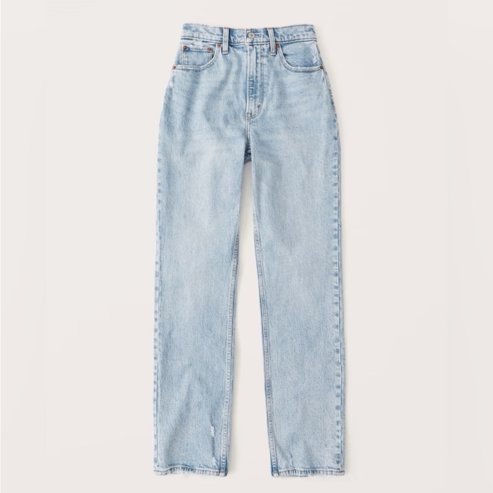 Abercrombie Jeans | 90’s Straight Ultra High Rise Curve Love
